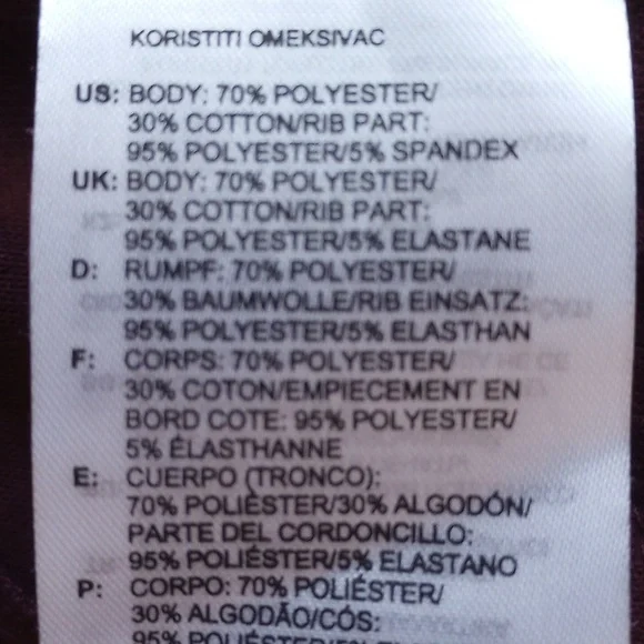 Adidas Originals X J Koo Trefoil Ruffle Hoodie Tunic Sweatshirt S Burgundy - Picture 10 of 15